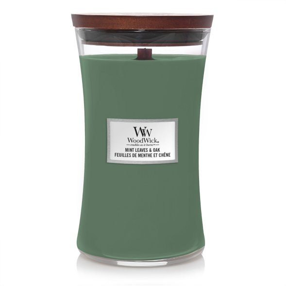 WoodWick 22oz Jar Mint Leaves & Oak