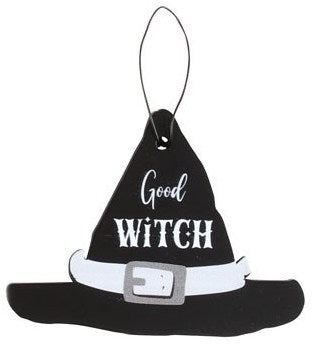 Witch Hat Mini Hanging Signs