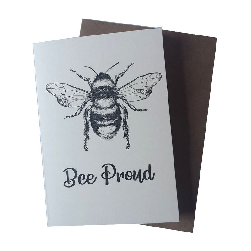 Hello Sweetie Bee Proud Greetings Card