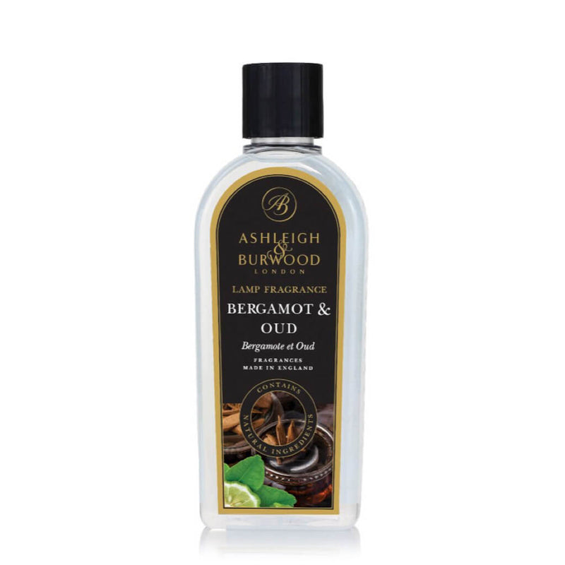 Bergamot & Oud 500ml Fragrance Lamp Oil