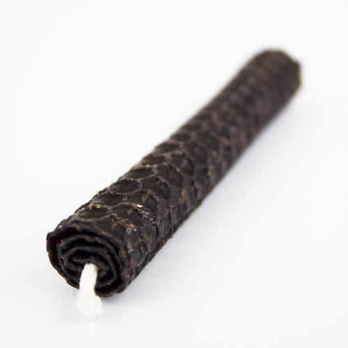 Black Beeswax Spell Candle