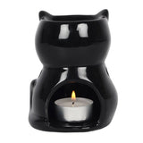 Black Cat Ceramic Oil Burner