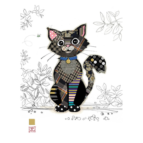 Bug Art Kasper Kitten Greetings Card