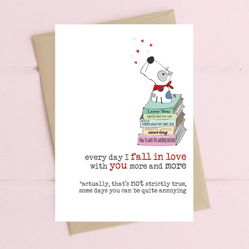 Every Day I Love You Greeting Card