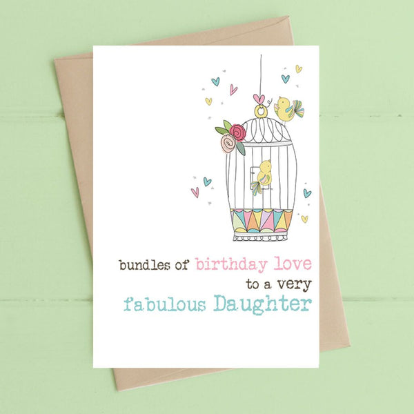 Fabulous Daughter Greeting Card