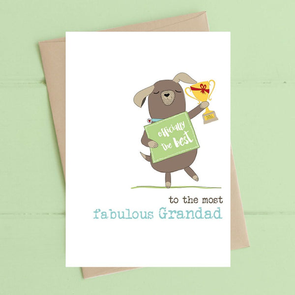 Fabulous Grandad Greeting Card