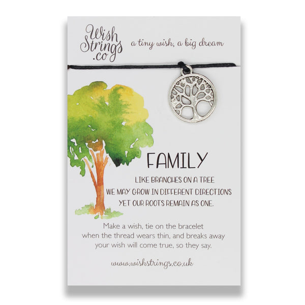 Family Tree WishStrings Bracelet