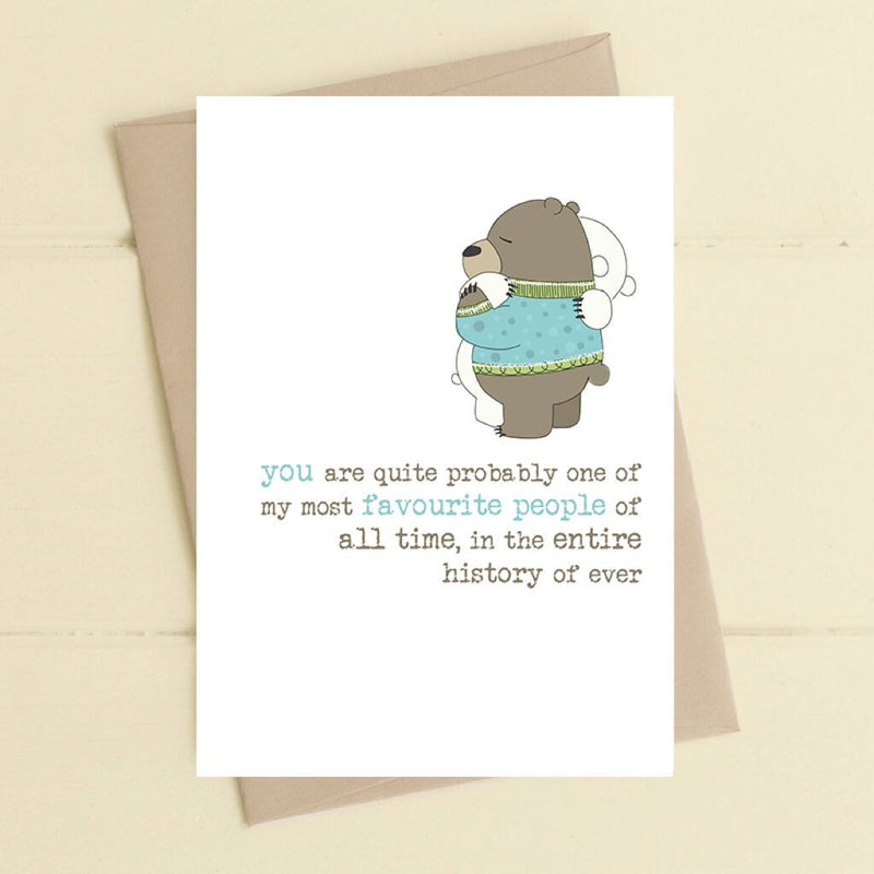 Favourite People Greeting Card