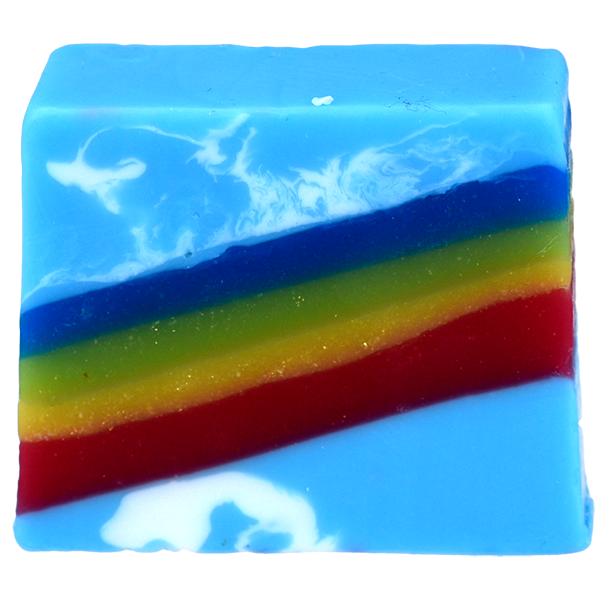 Flying Colours Soap Slice