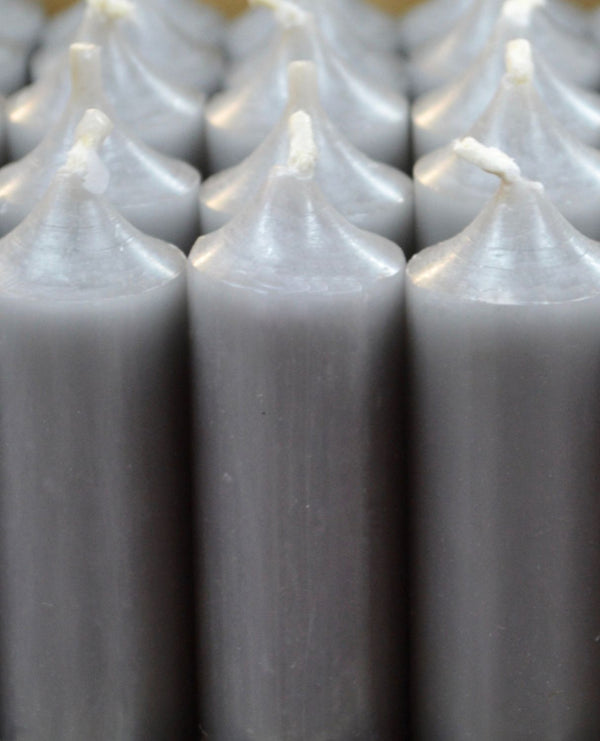 Grey Bistro Dinner Candle
