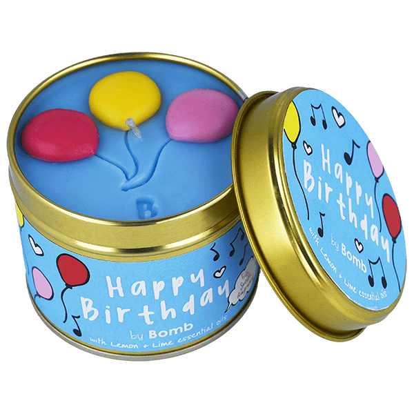 Happy Birthday Candle by Bomb Cosmetics