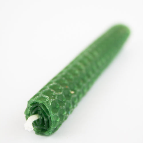 Light Green Beeswax Spell Candle