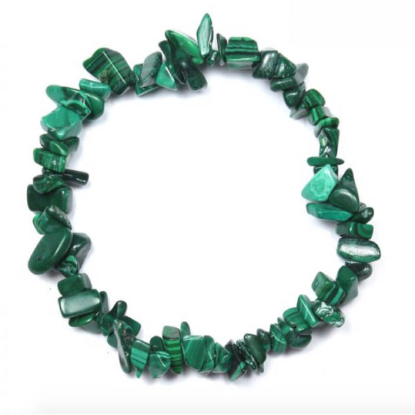 Malachite Chip Bracelet