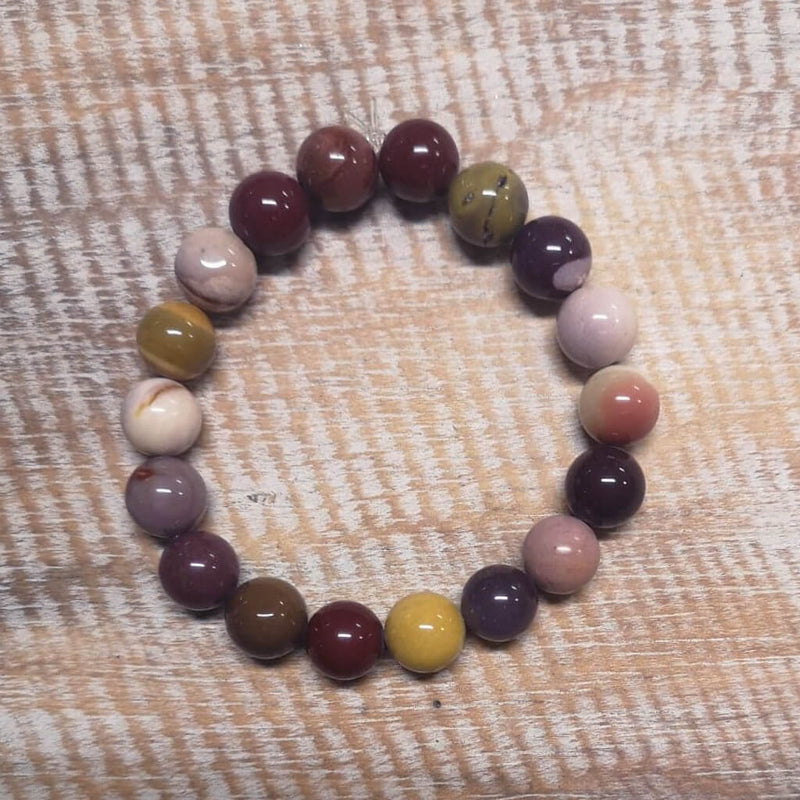 Mookaite Bead Bracelet