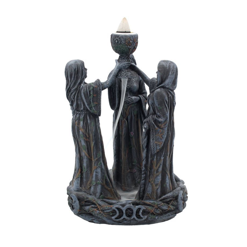 Mother, Maiden & Crone Backflow Incense Burner