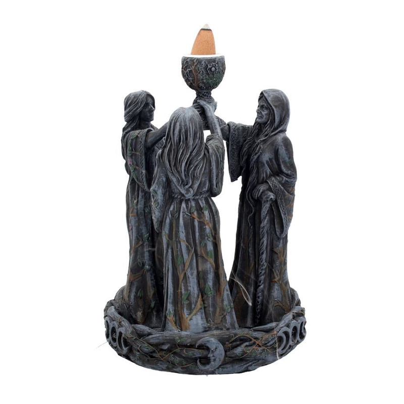 Mother, Maiden & Crone Backflow Incense Burner