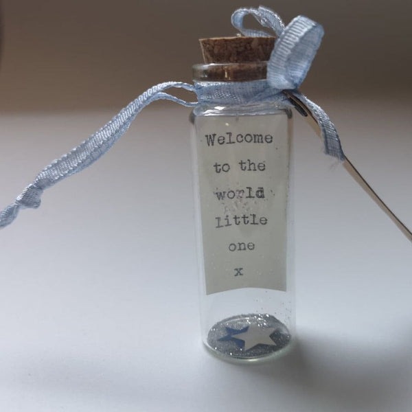 New Baby Boy Positivity Bottle