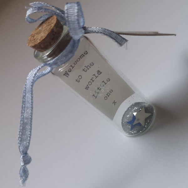 New Baby Boy Positivity Bottle