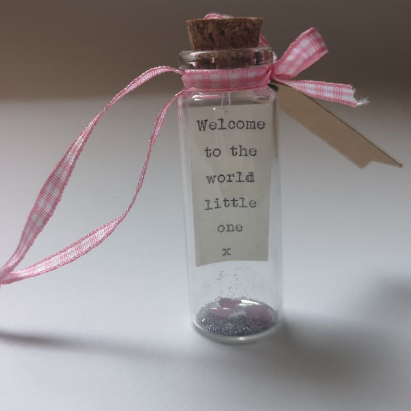 New Baby Girl Positivity Bottle