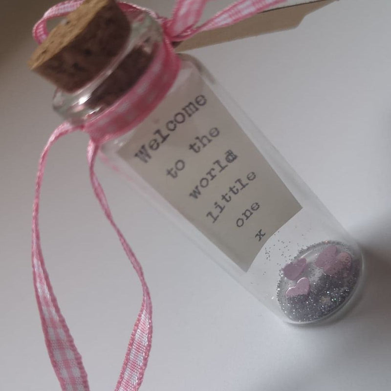 New Baby Girl Positivity Bottle