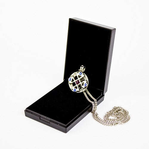 Nordic Lights Celtic Cross Heart Pendant