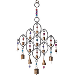 Recycled Iron Wind Chime with Bells