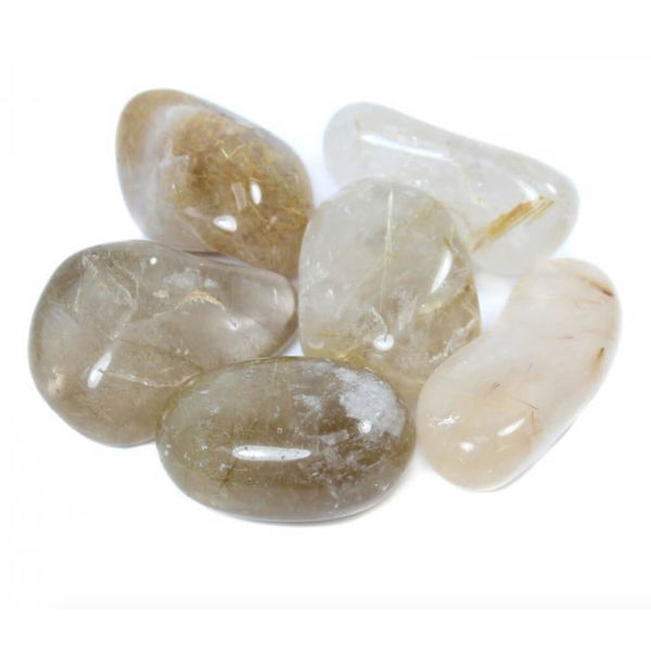 Rutilated Quartz Tumblestone