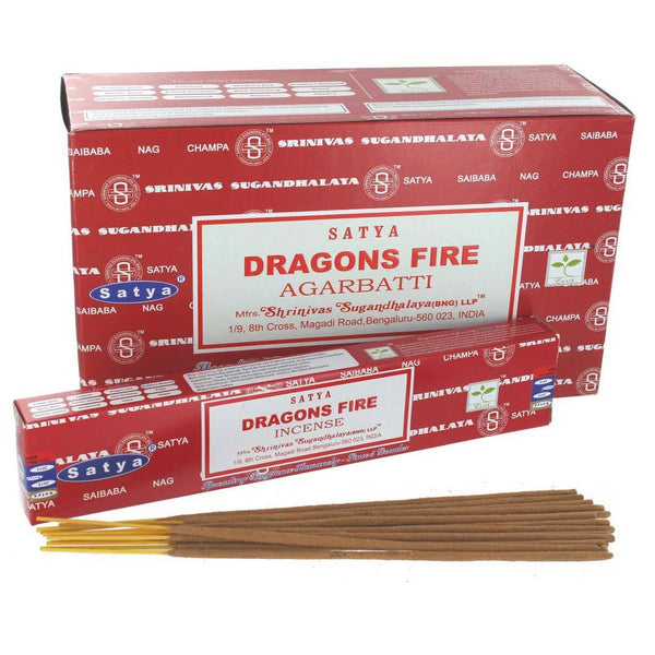 Satya Dragon's Fire Incense Sticks