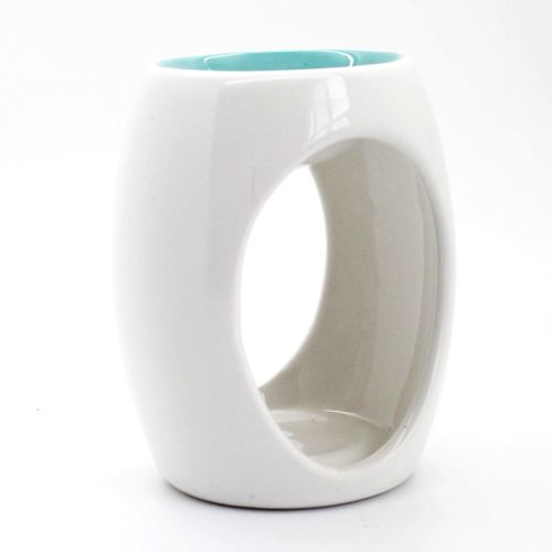 Simple White Glazed Oil Burner