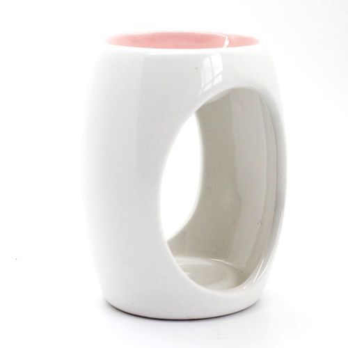 Simple White Glazed Oil Burner