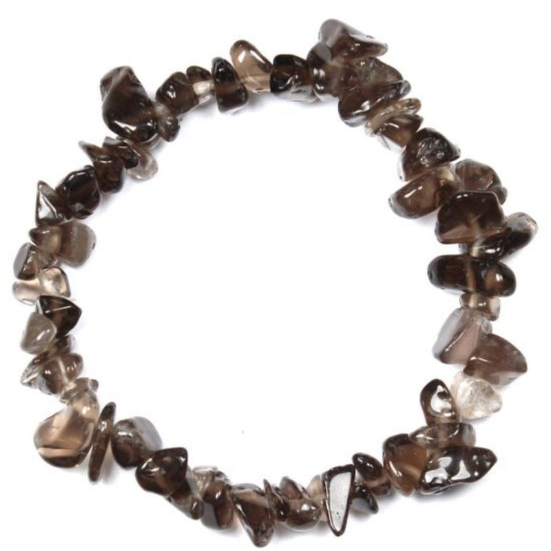 Smokey Quartz Chip Bracelet