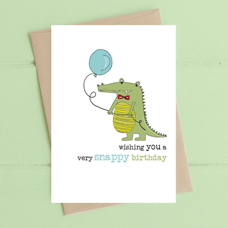 Snappy Birthday Greeting Card