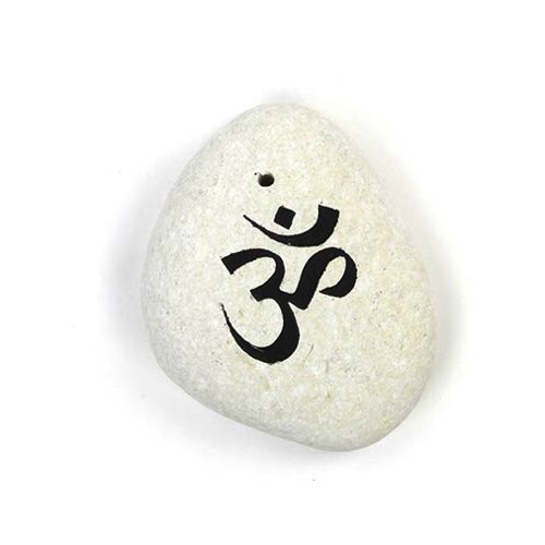 Stone Om Incense Holder