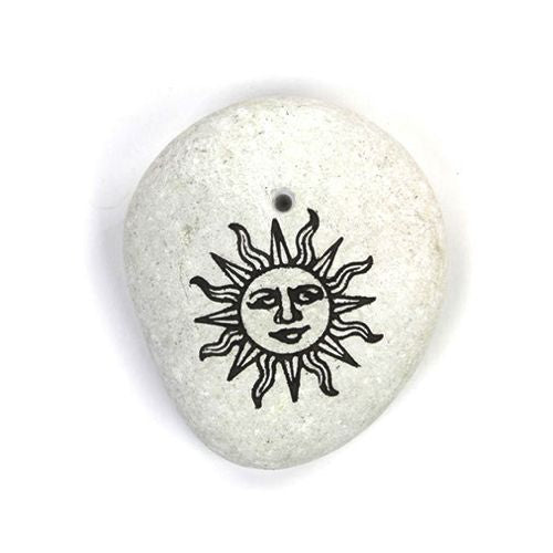 Stone Sun Incense Holder