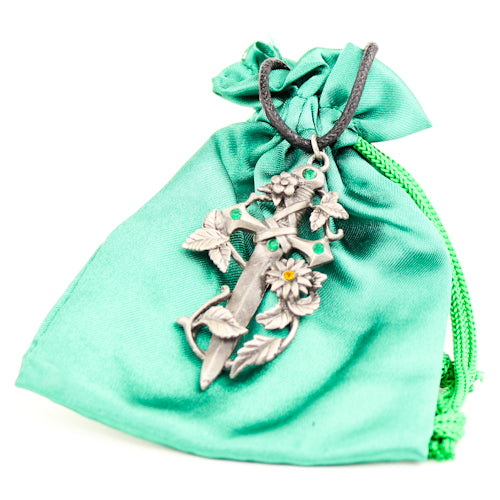 Sword in the Green Greenwood Pendant