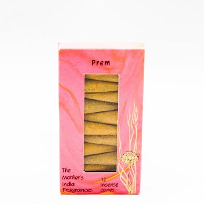 The Mothers India Prem Incense Cones