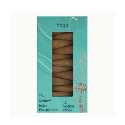 The Mothers India Yoga Incense Cones
