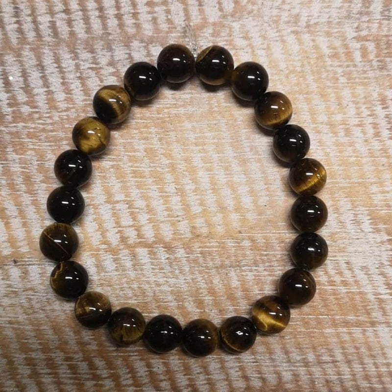 Tigers Eye Bead Bracelet
