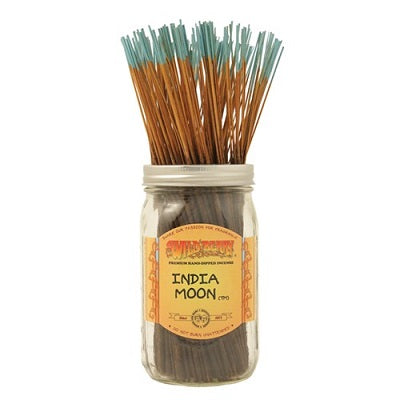 Wildberry 10 inch India Moon Incense Sticks