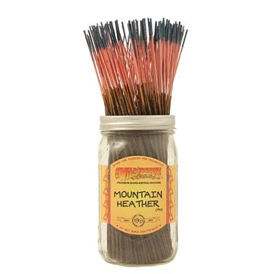 Wildberry 10 inch Mountain Heather Incense Sticks