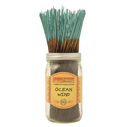 Wildberry 10 inch Ocean Wind Incense Sticks