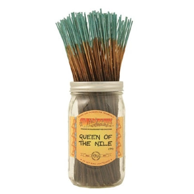 Wildberry 10 inch Queen of The Nile Incense Sticks
