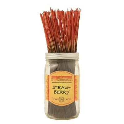 Wildberry 10 inch Strawberry Incense Sticks