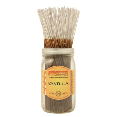 Wildberry 10 inch Vanilla Incense Sticks